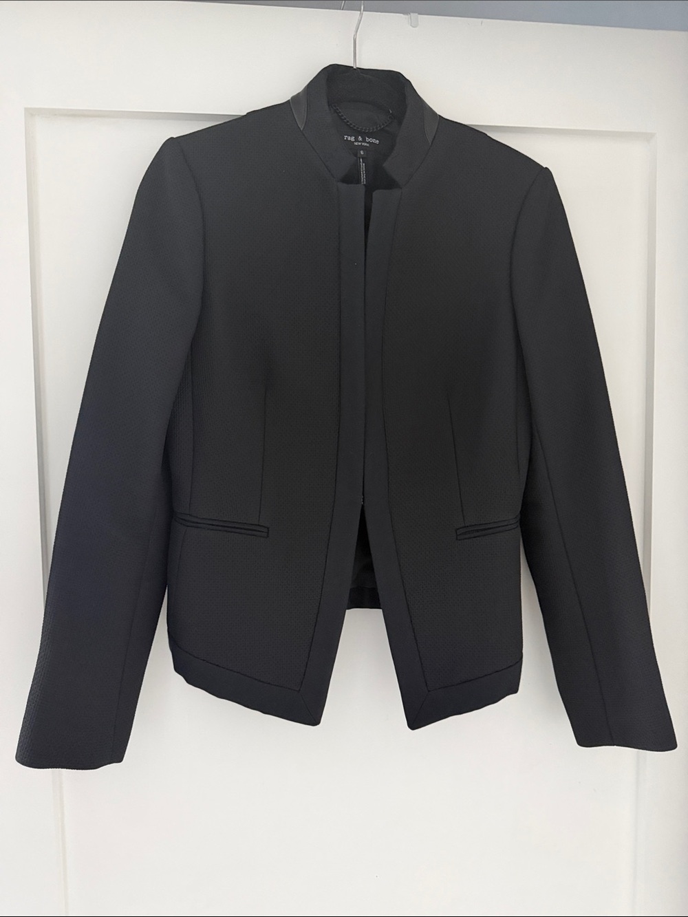 Rag & Bone Women's Collarless Blazer Jacket